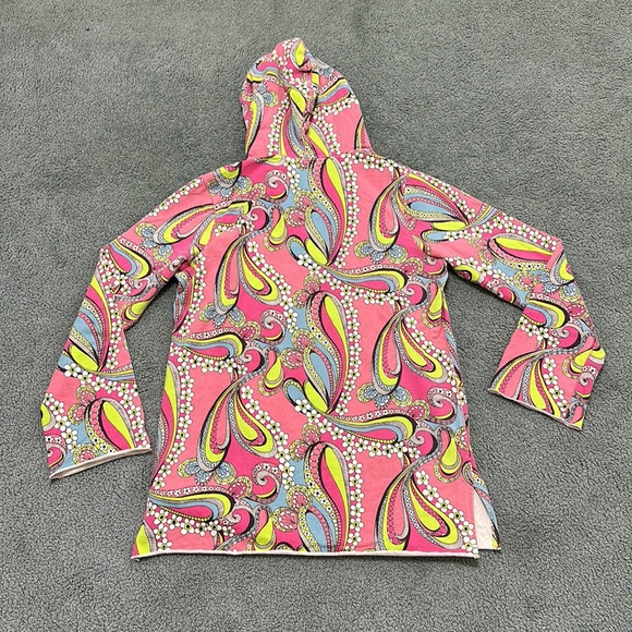 VHTF: Lucky Brand ᯾ psychedelic hippie oversized hoodie ᯾ vintage y2k ᯾ Size XL - Picture 2 of 6